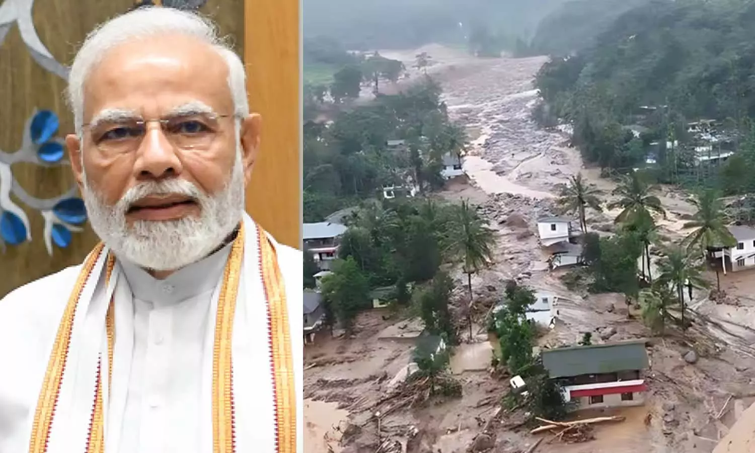 PM Narendra Modi reaches Kannur International Airport to visit landslide hit Wayanad, Wayanad landslide, Mundakkai landslide, Chooralmala PM Narendra Modi reaches Kannur International Airport to visit landslide hit Wayanad, Wayanad landslide, Mundakkai landslide, Chooralmala