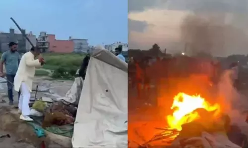 Hinduthwa group attack against muslims in UP