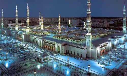 2023ൽ മസ്ജിദുന്നബവി സന്ദർശിച്ചത് 28 കോടിയിലധികം വിശ്വാസികൾ 2023ൽ മസ്ജിദുന്നബവി സന്ദർശിച്ചത് 28 കോടിയിലധികം വിശ്വാസികൾ