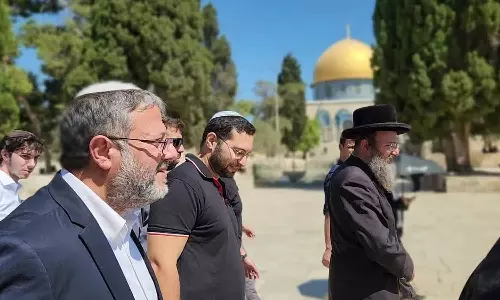 Israels Ben Gvir at Al-Aqsa Mosque