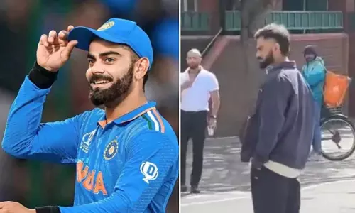 Kohli in London after Sri Lanka tour; The video of standing on the street went viral
