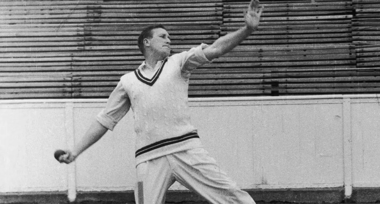 Jim Laker; The English wizard of off-spin bowling