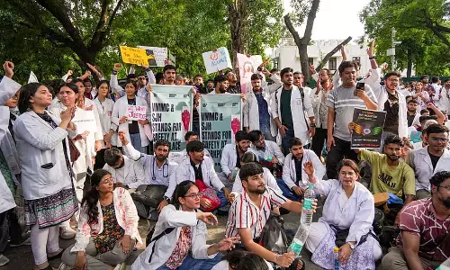 doctors protest