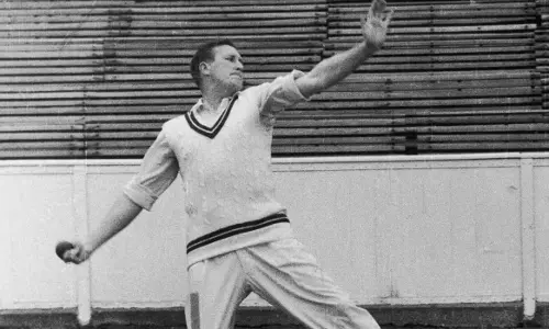 Jim Laker; The English wizard of off-spin bowling