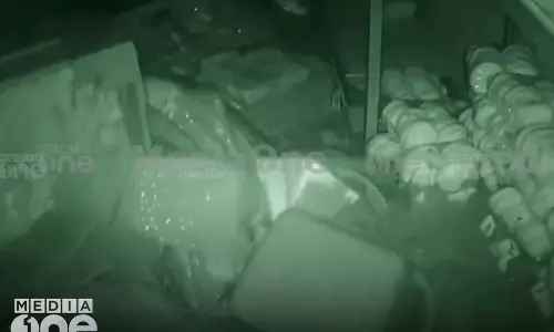 ഇരച്ചെത്തിയ വെള്ളവും മണ്ണും ; മുണ്ടക്കൈ ദുരന്തത്തിന്റെ  ഭീകരത വെളിപ്പെടുത്തി സി.സി.ടി.വി ദൃശ്യങ്ങൾ