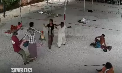 Clash at Aluva Railway Station