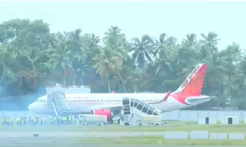 മുംബൈ- തിരുവനന്തപുരം എയർ ഇന്ത്യ വിമാനത്തിൽ ബോംബ് ഭീഷണി; അടിയന്തര ലാൻഡിങ്‌ നടത്തി