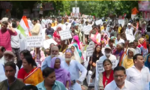 Hindenburg Disclosure; Nationwide protest by Congress against SEBI Chairperson