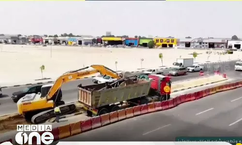 ദമ്മാം കിംഗ് അബ്ദുൽ അസീസ് റോഡ് വികസനം പുരോഗമിക്കുന്നു