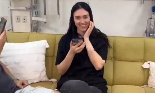 Noa Argamani, an Israel woman freed from Hamas captivity said that her injuries were caused by an Israel air strike during her rescue operation, not by Hamas, Hamas hostages, Hamas captives,