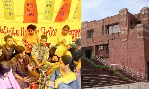 JNU agrees to students’ demands to hold caste census, revert to JNU Entrance Exam (JNUEE), JNUSU hunger strike 2024 JNU agrees to students’ demands to hold caste census, revert to JNU Entrance Exam (JNUEE), JNUSU hunger strike 2024