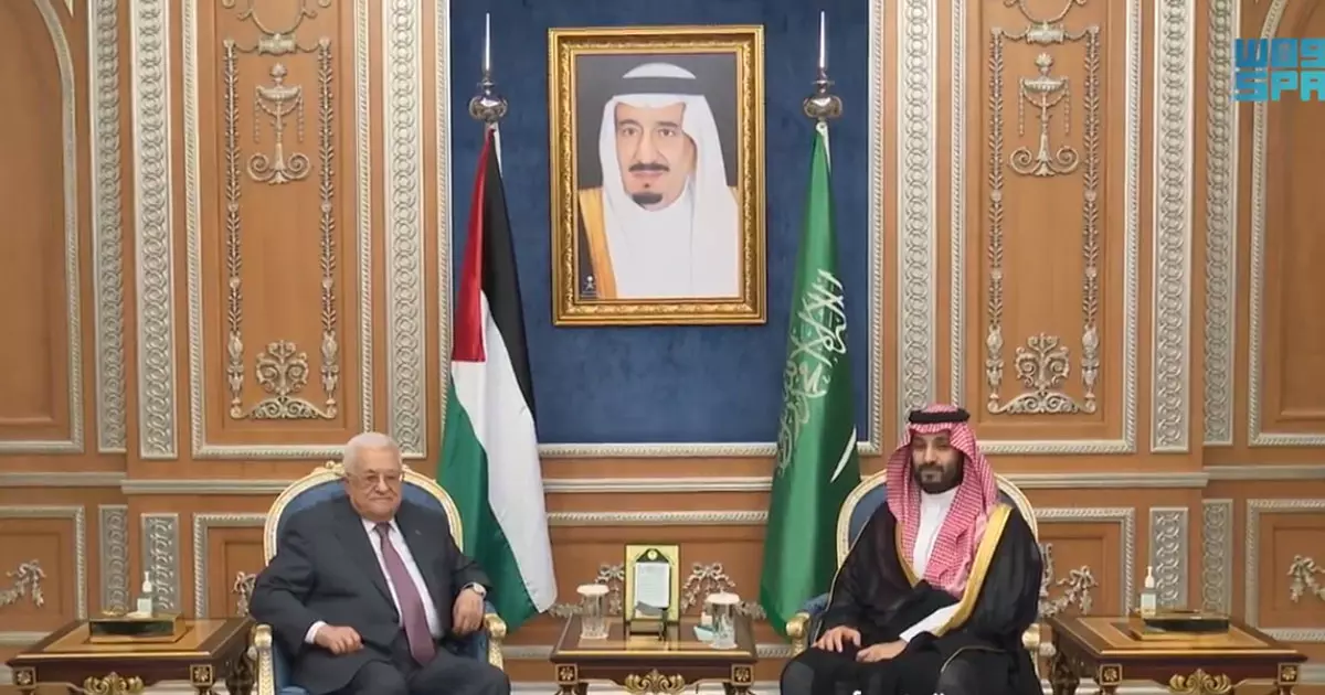 WE will stand with Palestine until they get their rights: Saudi Crown Prince and Prime Minister Mohammed Bin Salman WE will stand with Palestine until they get their rights: Saudi Crown Prince and Prime Minister Mohammed Bin Salman