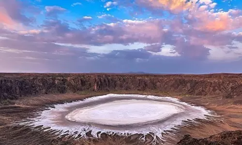 Wahba region of Saudi Arabia is also in the list of 100 unusual terrains on earth