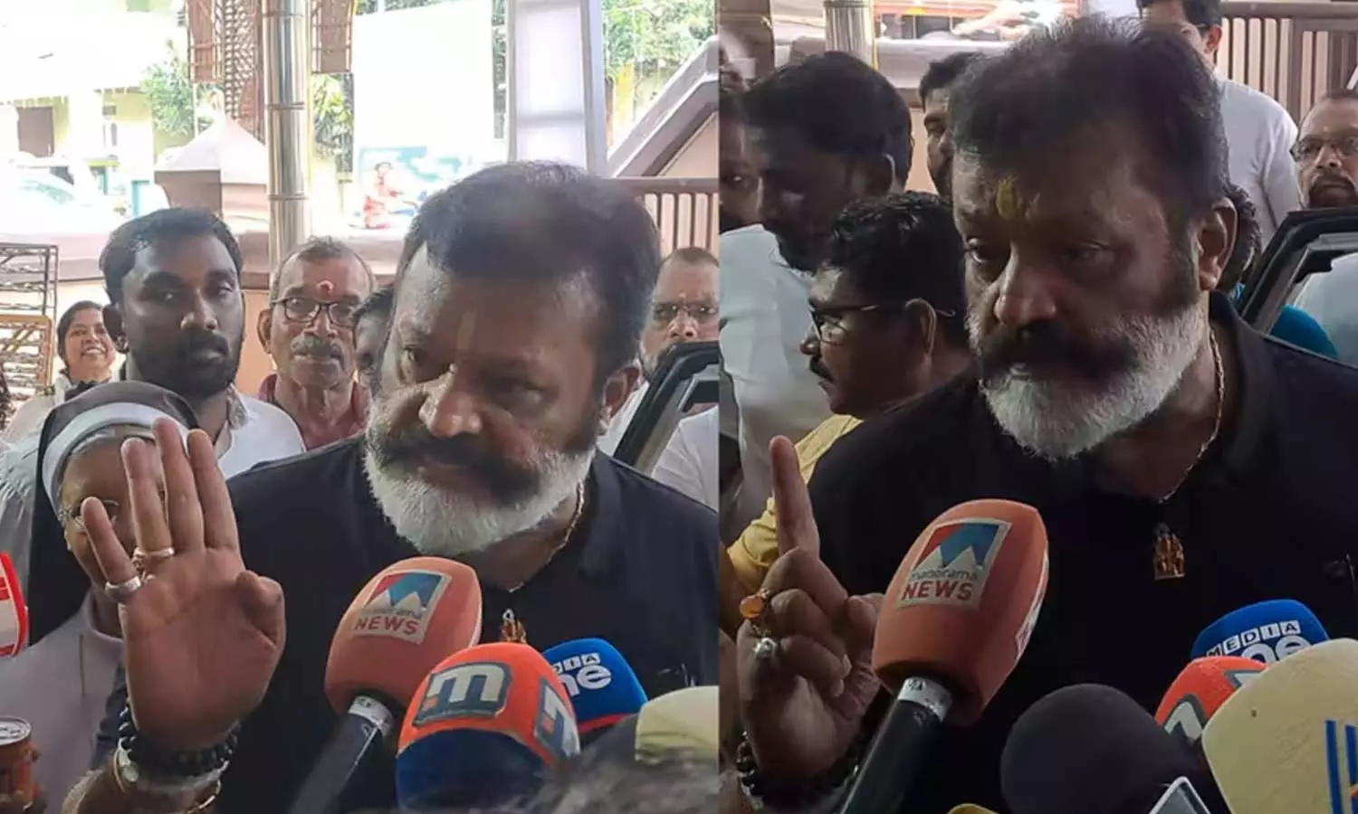 Case against journalists channels including, MediaOne, Manorama and Reporter on the complaint of the Union Minister of State Suresh Gopi