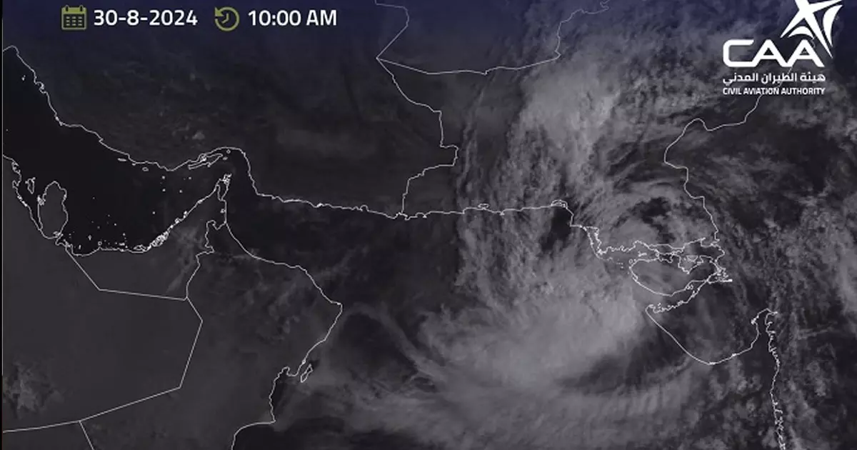 Tropical storm Asna gaining strength: Civil Aviation Authority