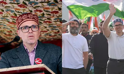 It was not easy decision Says Omar Abdullah on alliance with congress in jammu kashmir assembly election