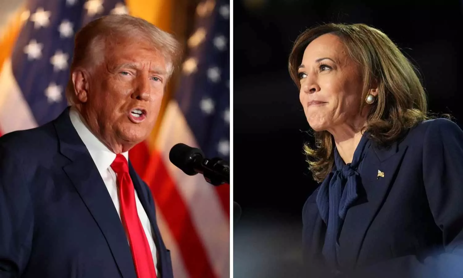 donald trump and kamala harris