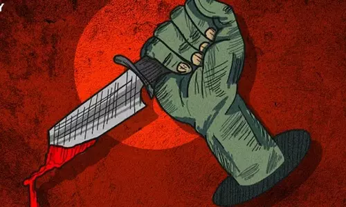 ഉറങ്ങിക്കിടന്ന മകനെ പിതാവ് കുത്തിക്കൊന്നു ഉറങ്ങിക്കിടന്ന മകനെ പിതാവ് കുത്തിക്കൊന്നു