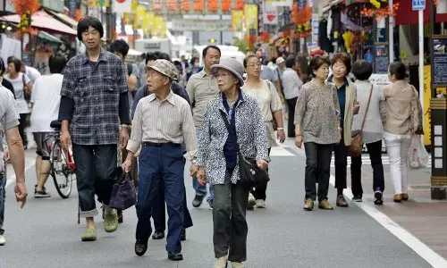 japan old age
