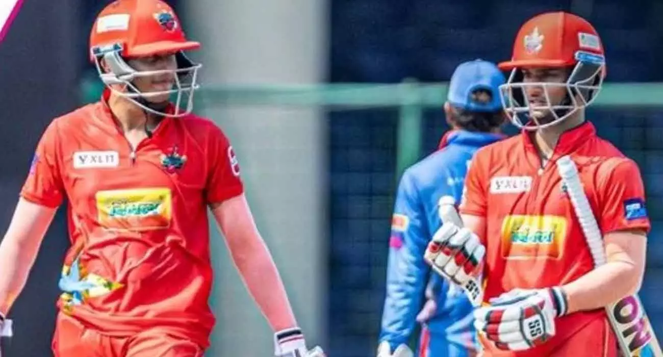 Six sixes in each; Priyansh Aryas firework in Delhi Premier League Six sixes in each; Priyansh Aryas firework in Delhi Premier League