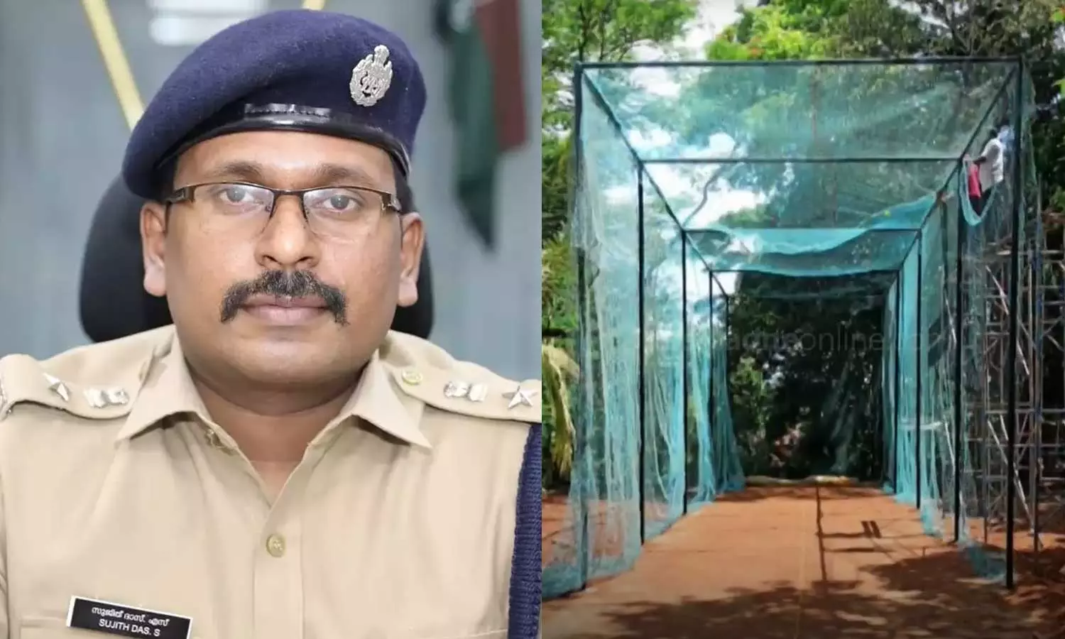 Sujith Das allegedly build cricket nets illegally in Malappuram SP camp office, PV Anvar allegations,
