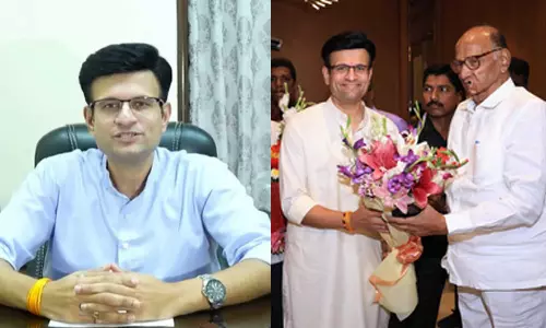 Maharashtra BJP Leader Joins Sharad Pawars NCP