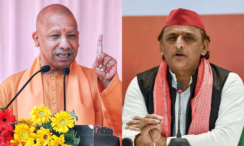 ബുൾഡോസർരാജ് കഴിവുള്ളവർ ചെയ്യുന്ന നടപടിയെന്ന് യോ​ഗി; സ്റ്റിയറിങ് മാറ്റാൻ ജനത്തിന് കഴിയുമെന്ന് അഖിലേഷ്