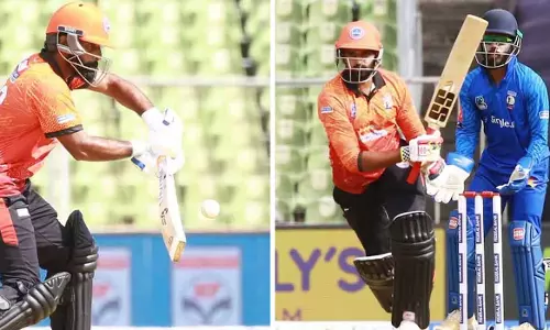 Ajinas and Salman smashing; First win for Calicut in Kerala Cricket League
