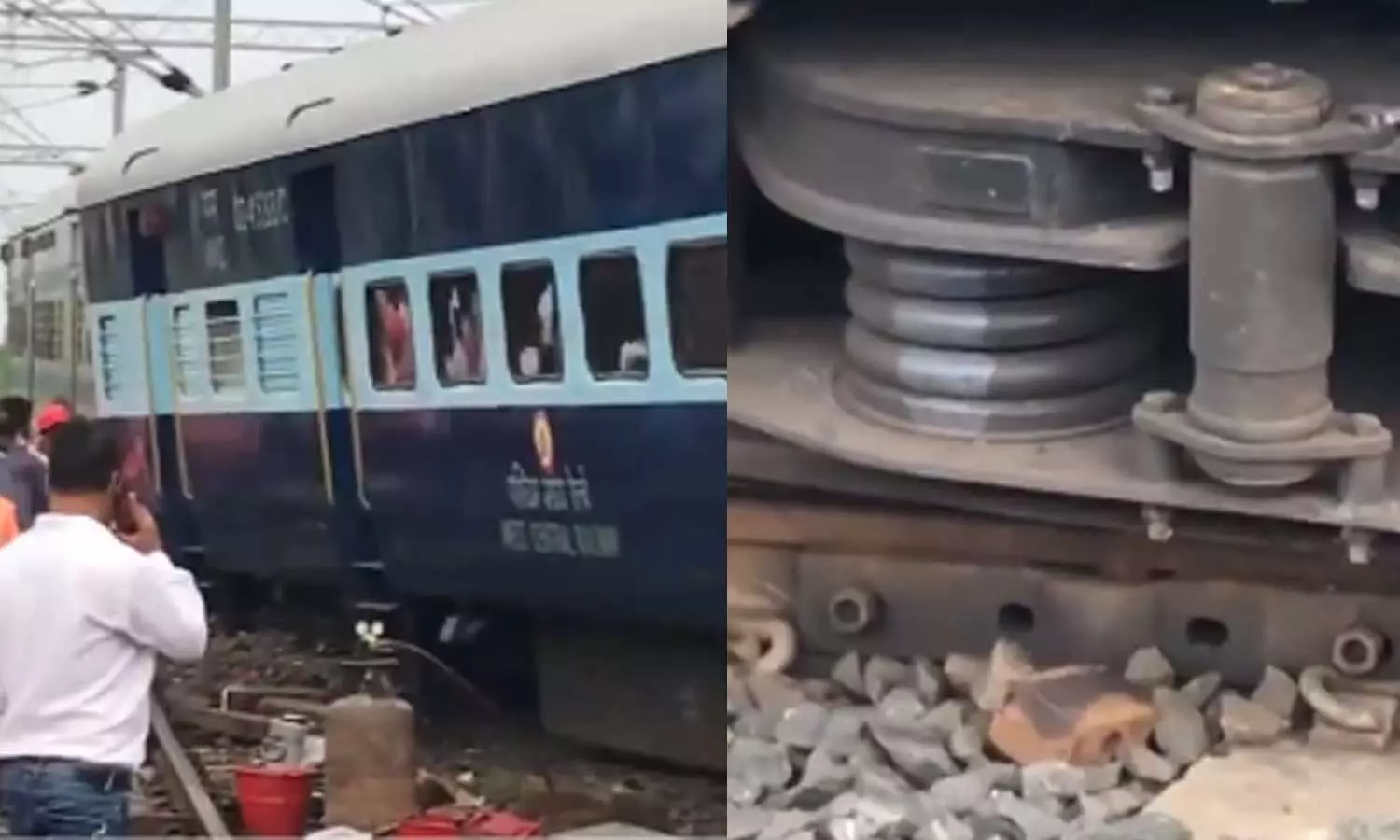 Train derails in Madhya Pradesh