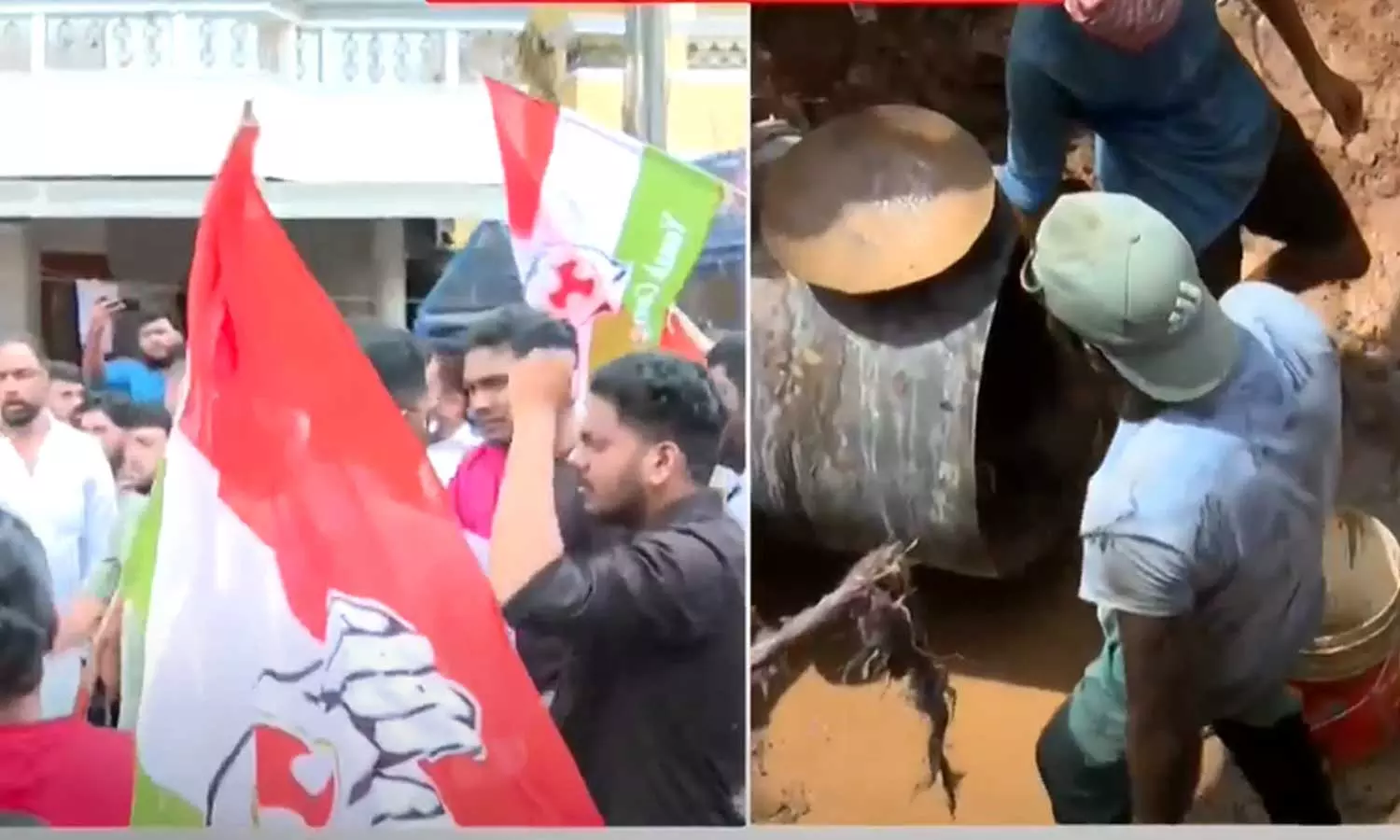 കുടിവെള്ളമില്ല; വലഞ്ഞ് തലസ്ഥാനത്തെ ജനങ്ങൾ