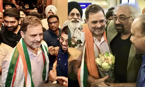 രാഹുൽ ഗാന്ധി അമേരിക്കയിൽ; പ്രതിപക്ഷ നേതാവായതിന് ശേഷമുള്ള ആദ്യ യു.എസ് സന്ദർശനം