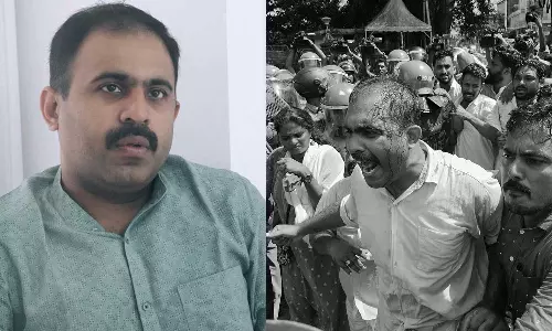 യൂത്ത് കോണ്‍ഗ്രസ് സെക്രട്ടേറിയറ്റ് മാർച്ച്: കന്‍റോൺമെന്റ് എസ്ഐക്കെതിരെ പരാതി നല്‍കി അബിൻ വർക്കി