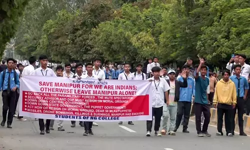 50 injured in Manipur Students Protest
