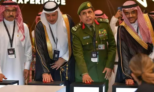 Saudi has set up a smart gate system at Neom Bay Airport