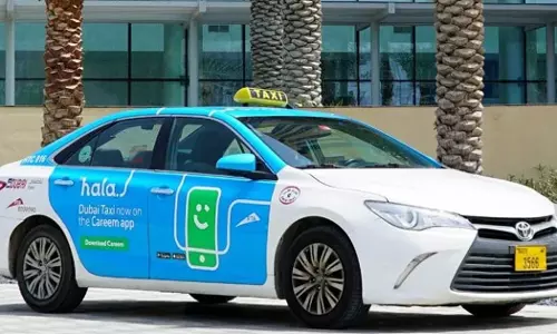 Dubai Hala taxi booking now also through WhatsApp