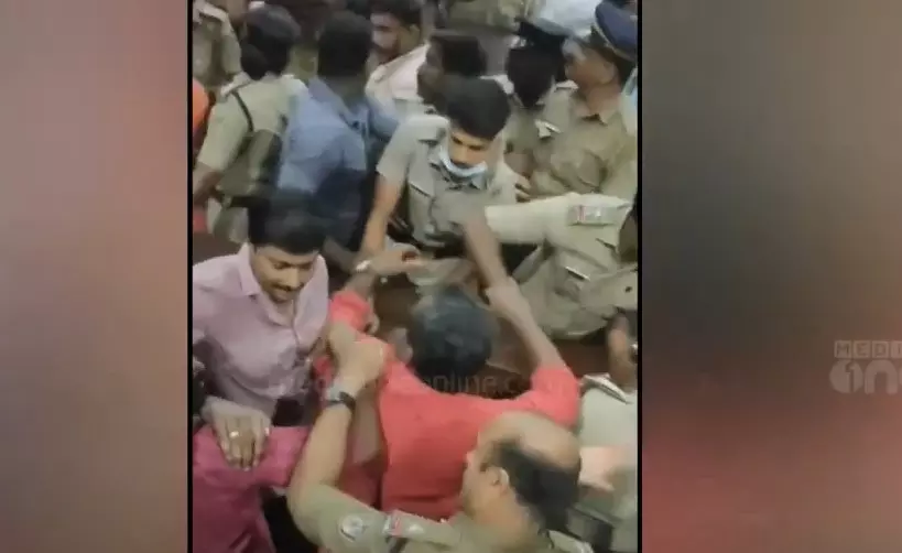 Kerala University senate election violence Kerala University senate election violence