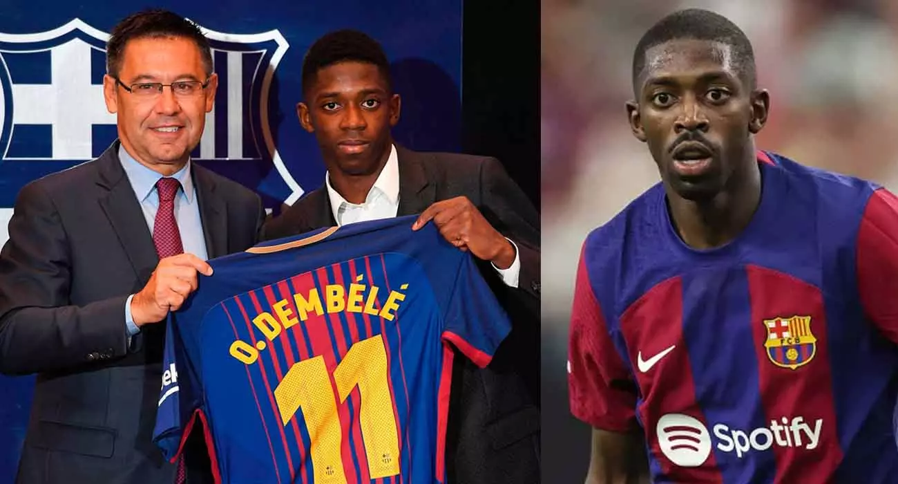Did Barca pay a record fee for Dembele?; The club settled its arrears with Dortmund