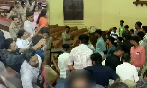 Case registered in the SFI-KSU conflict during Union senet election results in the Kerala University