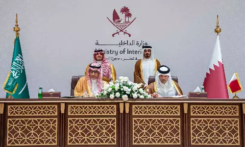 സുരക്ഷാ ആവശ്യങ്ങൾക്ക് വ്യക്തിഗത വിവരങ്ങൾ പങ്കുവെക്കും; നിർണായക കരാറുകളിൽ ഒപ്പുവെച്ച് ഖത്തറും സൗദിയും