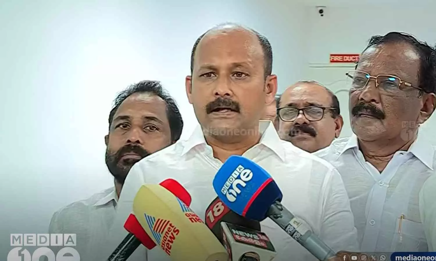 Dcc president Muhammed Shiyas supports A Jayashankar Dcc president Muhammed Shiyas supports A Jayashankar