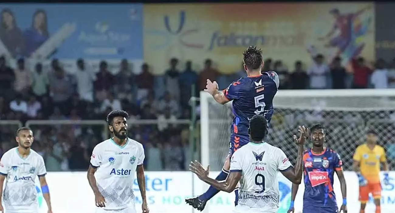 Calicut FC wins in Malabar Derby; Malappuram was defeated by three goals