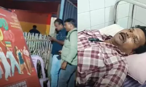 Cops buy liquor after working time at a beverage shop in Malappuram