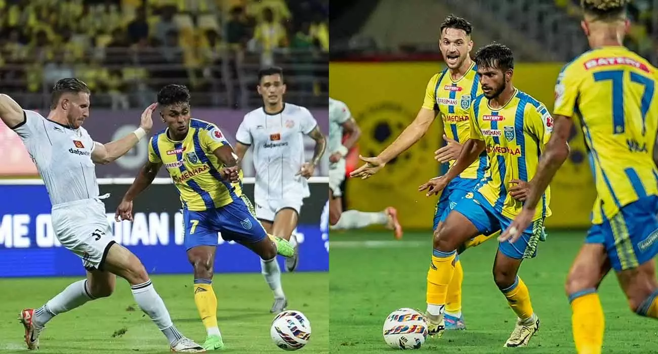 Blasters fell in the last minute; Punjab win by two goals to one