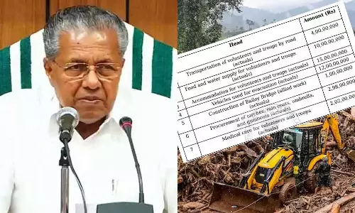 Chief Minister Says The News Is Baseless that About Mundakai Landslide Disaster Cost controversy
