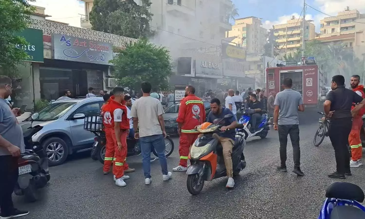 Another explosion in Lebanon; Hizbollahs walkie-talkies exploded Another explosion in Lebanon; Hizbollahs walkie-talkies exploded