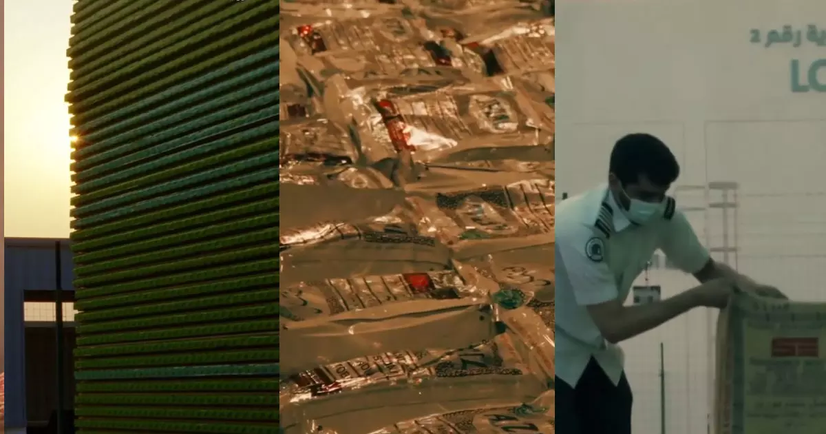 About 1800 kg of banned tobacco was seized at Hamad port in Qatar