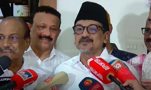 ജയരാജന്‍റെ ഐഎസ് പരാമർശം; ഇല്ലാത്ത കാര്യം പ്രചരിപ്പിക്കുന്നുവെന്ന് സാദിഖലി ശിഹാബ് തങ്ങൾ