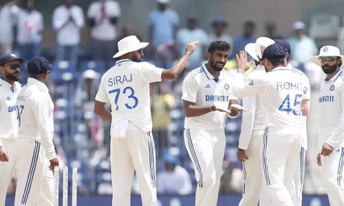 Bangladesh crushed by Indian pace bowling; Eight wickets lost