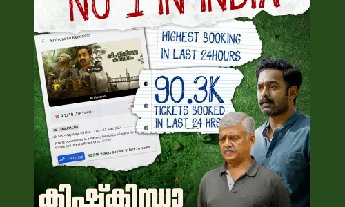 24 മണിക്കൂറിൽ ഏറ്റവുമധികം ടിക്കറ്റുകൾ; പാൻ ഇന്ത്യ ഹിറ്റിലേക്ക് കിഷ്കിന്ധാ കാണ്ഡം