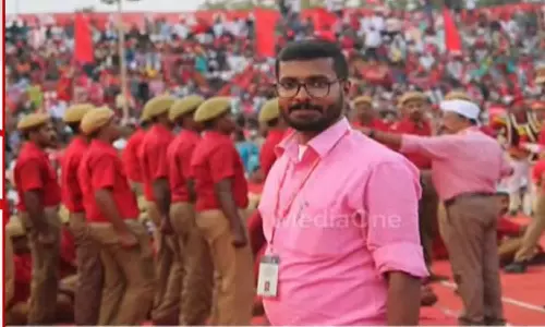 The person who shared the kafir screenshot is again as CPM branch secretary